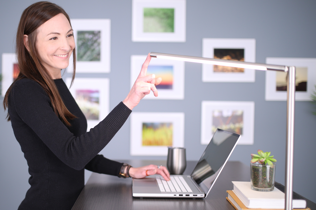 Moderne Beleuchtung am Arbeitsplatz